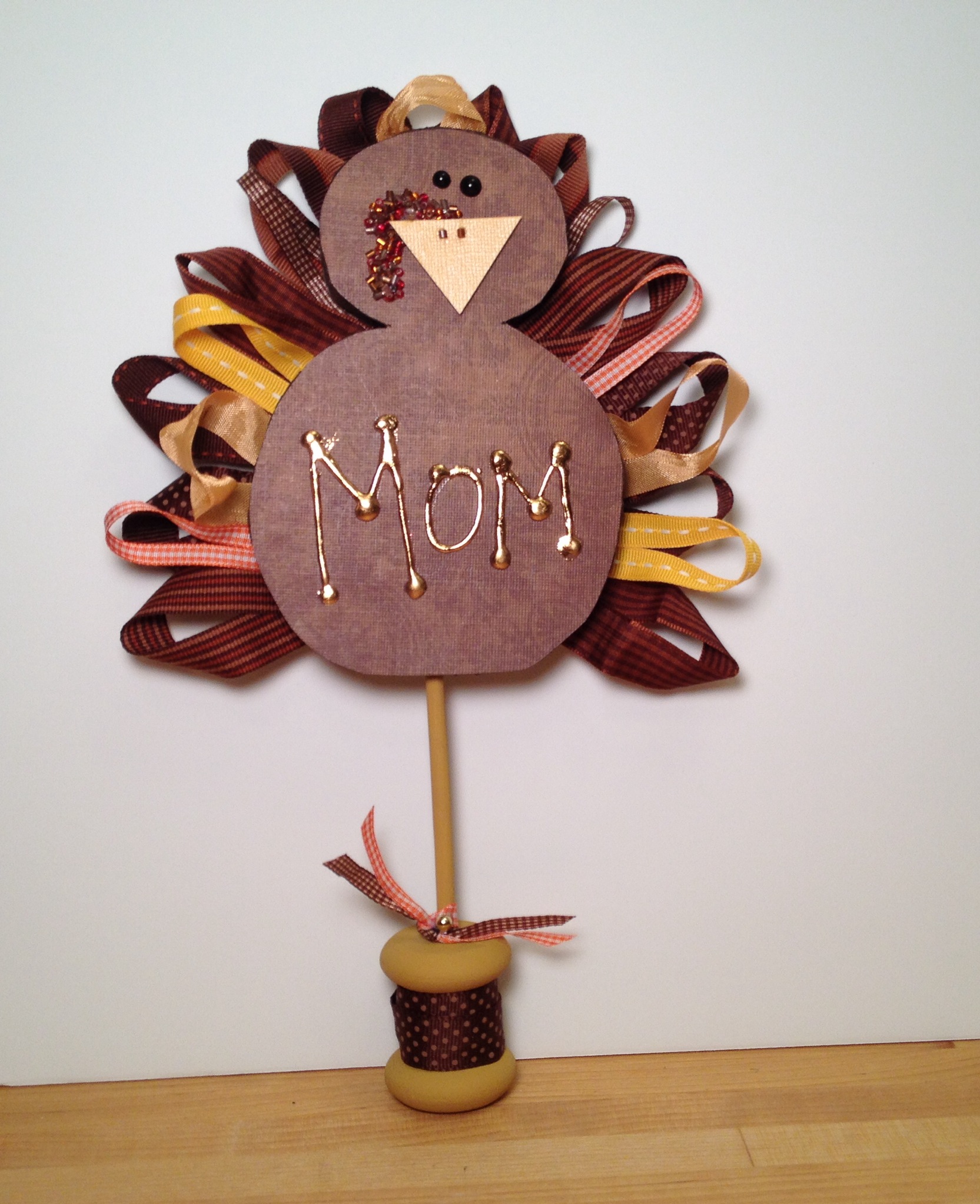 Thanksgiving Table Turkey Place Card